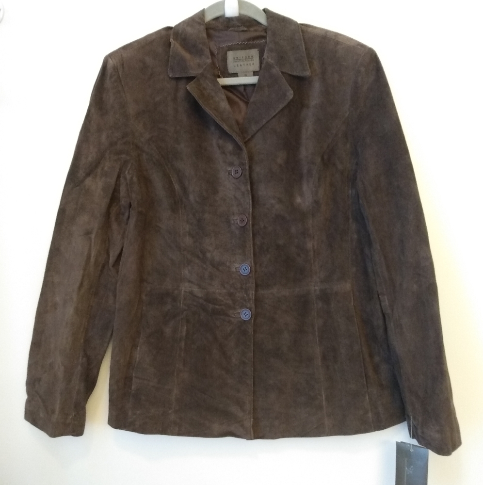 John Paul Richard suede jacket